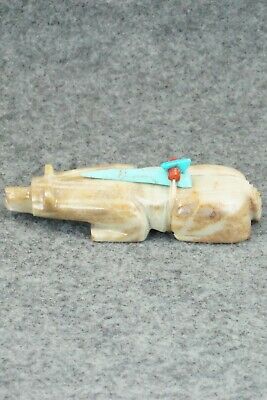 Badger Zuni Fetish Carving - Alex Tsethlikai