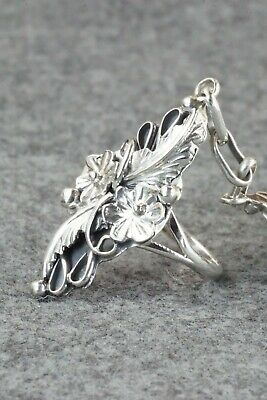 Sterling Silver Bracelet and Ring - Harry B. Yazzie