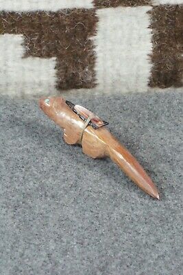 Wolf Zuni Fetish Carving - Delvin Leekya