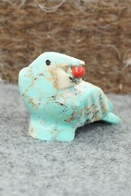 Bird Zuni Fetish Carving - Calvert Bowannie