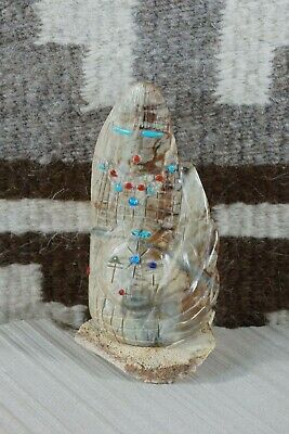 Corn Maiden Zuni Fetish Carving - Taylor Gia - High Lonesome Trading