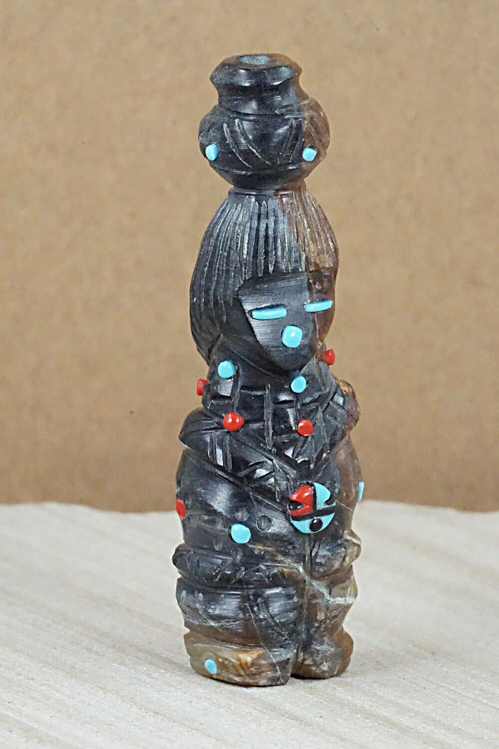 Ola Maiden Zuni Fetish Carving - Danette Laate