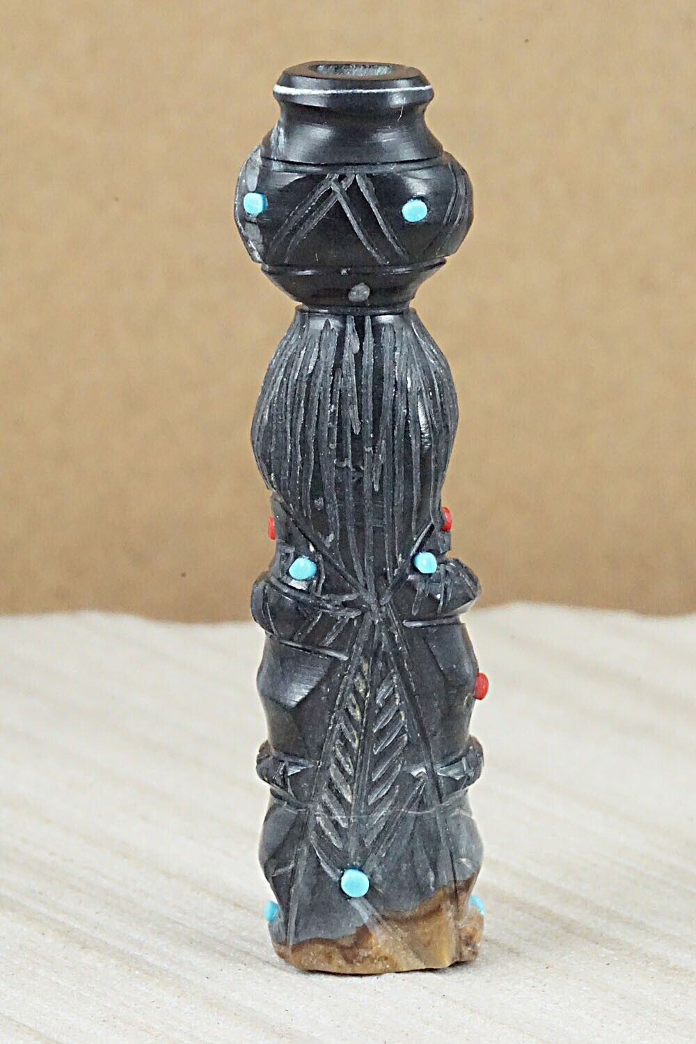 Ola Maiden Zuni Fetish Carving - Danette Laate