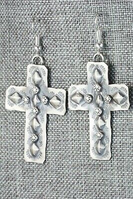 Sterling Silver Earrings - Tim Yazzie