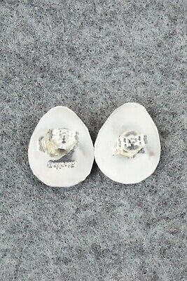 Turquoise & Sterling Silver Earrings - Leta Parker