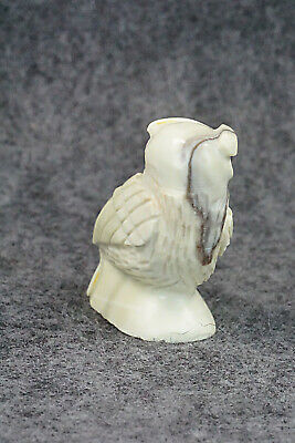 Owl Zuni Fetish Carving - Edison Bobelu