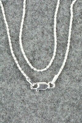 Sterling Silver Chain Necklace - Sterling Silver 18"