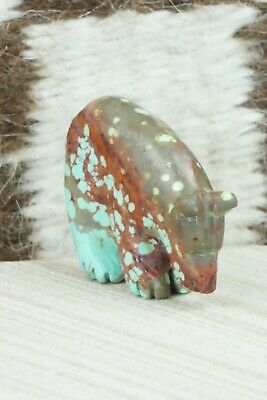 Bear Zuni Fetish Carving - Andres Quandelacy