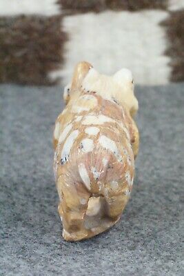 Bobcat Zuni Fetish Carving - Derrick Kaamasee