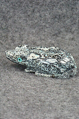 Frog Zuni Fetish Carving - Alex Tsethlikai