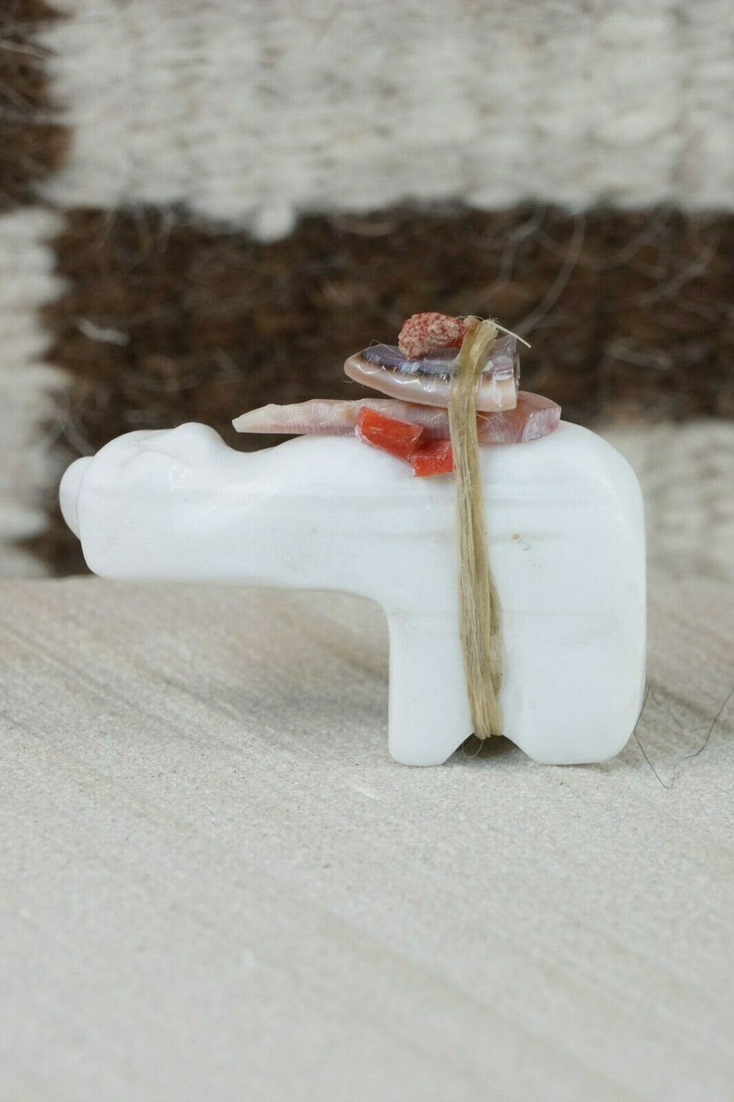 Bear Zuni Fetish Carving - Lance Deysee - High Lonesome Trading
