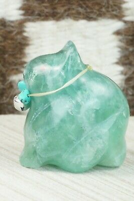 Cat Zuni Fetish Carving - Daphne Quam