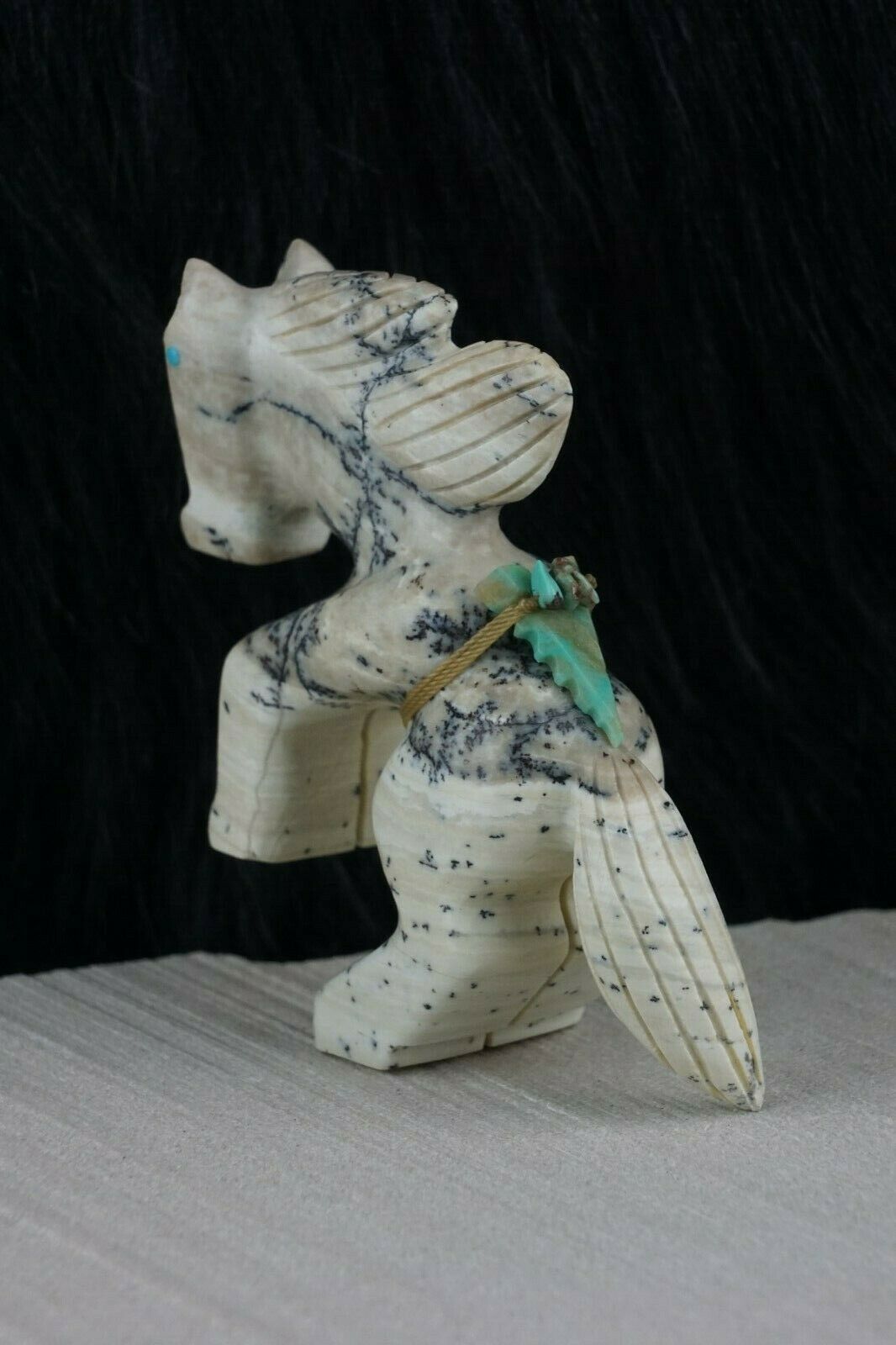 Horse Zuni Fetish Carving - Douglas Martza - High Lonesome Trading