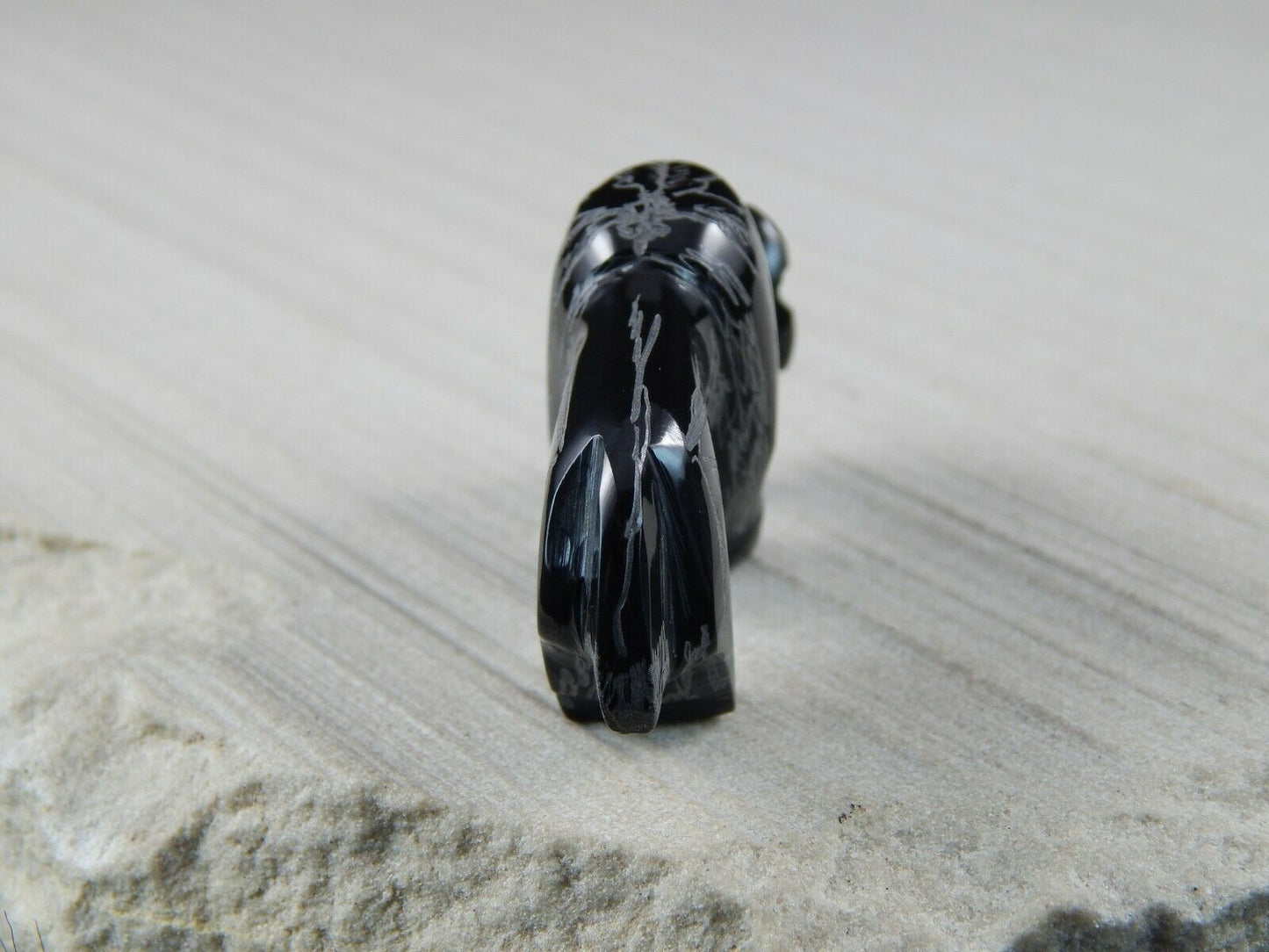 Buffalo Zuni Fetish Carving - Russell Shack - High Lonesome Trading