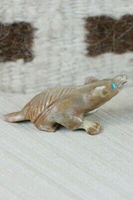 Badger Zuni Fetish Carving - Dane Malani - High Lonesome Trading