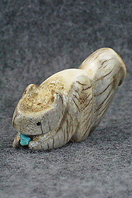 Squirrel Zuni Fetish Carving - Justin Red Elk