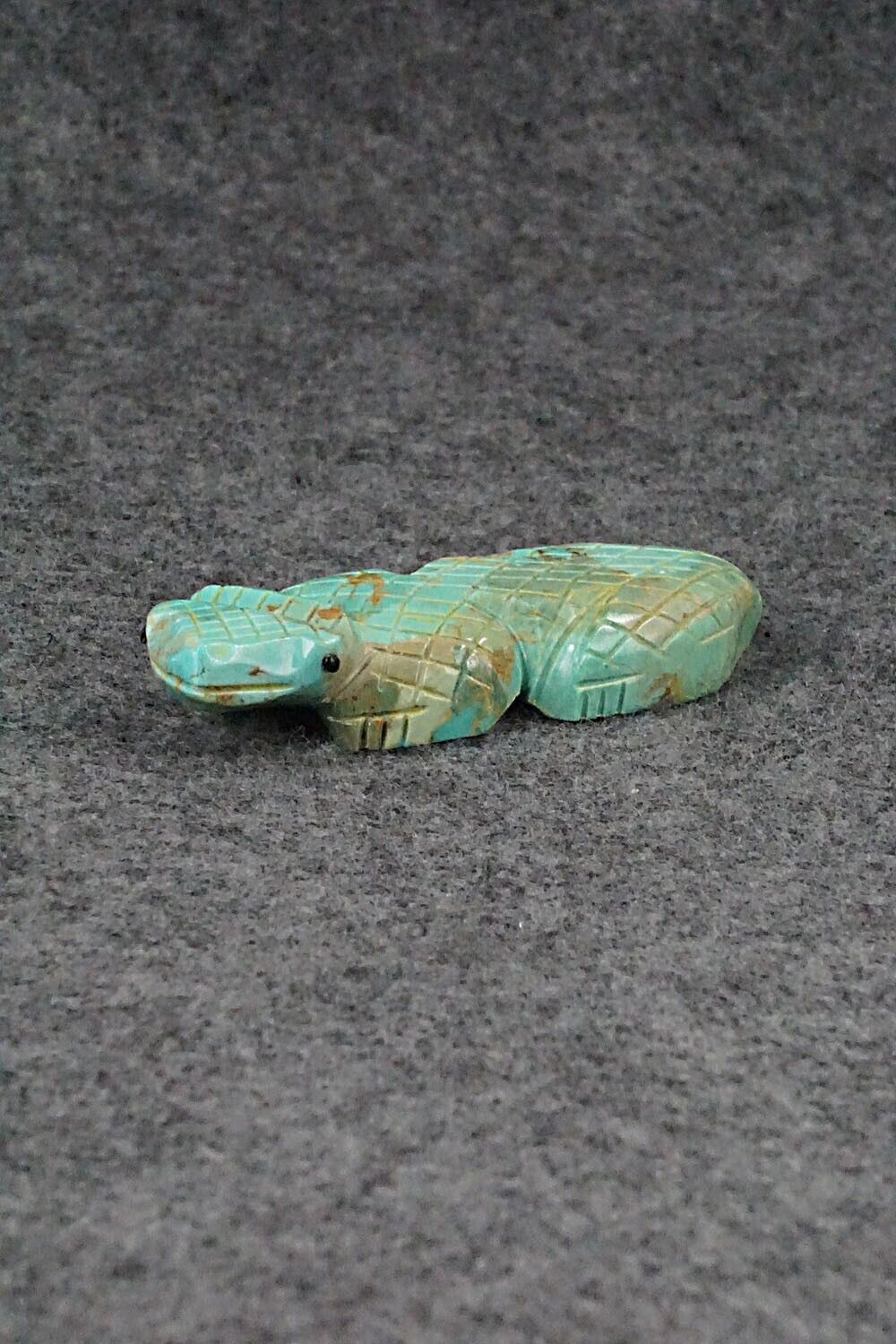 Horned Toad Zuni Fetish Carving - Danette Laate