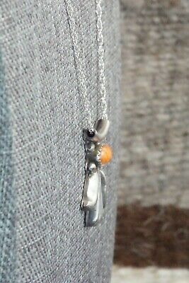 Spiny Oyster & Sterling Silver Necklace - Sharon McCarthy