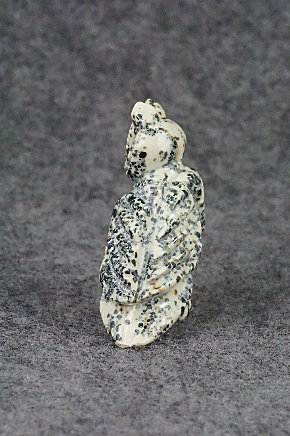 Owl Navajo Fetish Carving - Albert Livingston
