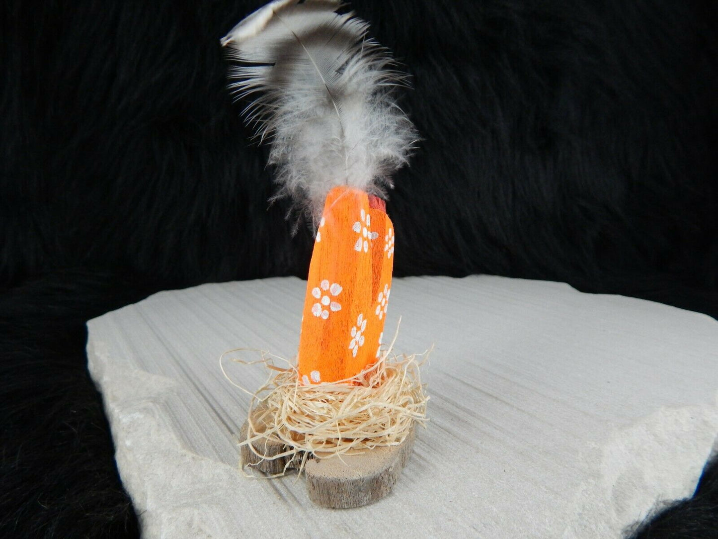 Navajo Chicken Folk Art - I.S. Yaz - Native American - High Lonesome Trading