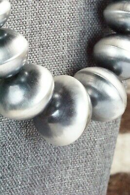 Sterling Silver Navajo Pearl Necklace - Presley Haley