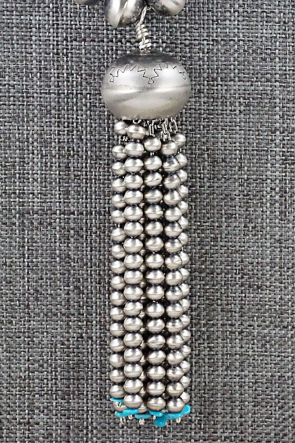 Turquoise & Navajo Pearl Necklace - Jan Mariano