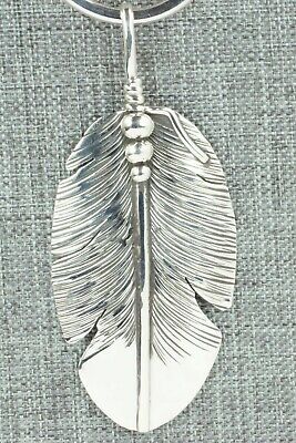 Sterling Silver Feather Necklace - Ben Begay