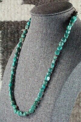 Turquoise & Sterling Silver Necklace - Louise Joe