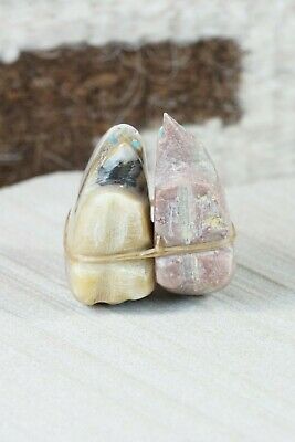 Bear Zuni Fetish Carving - Emery Eriacho - High Lonesome Trading
