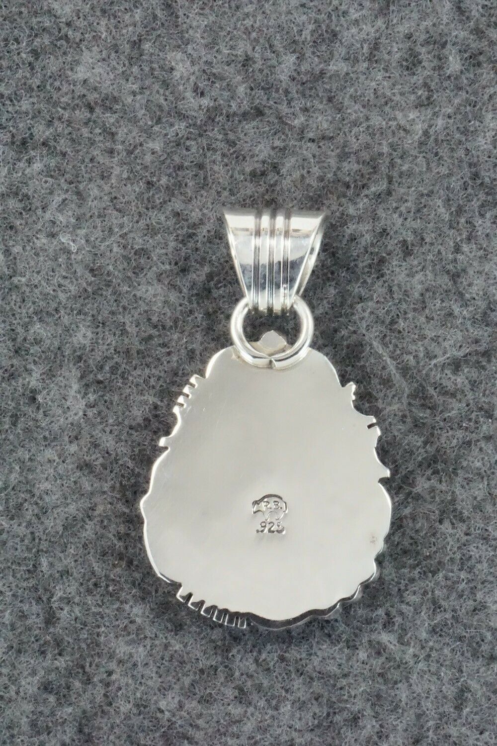 Moroccan Ammonite & Sterling Silver Pendant - Sharon McCarthy