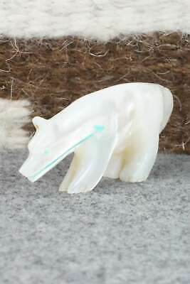 Wolf Zuni Fetish Carving - Andres Quandelacy
