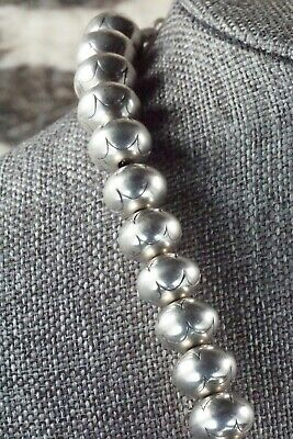 Sterling Silver Navajo Pearl Necklace - Jan Mariano