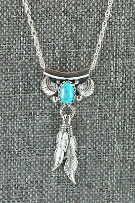 Navajo Turquoise & Sterling Silver Necklace - Sharon McCarthy