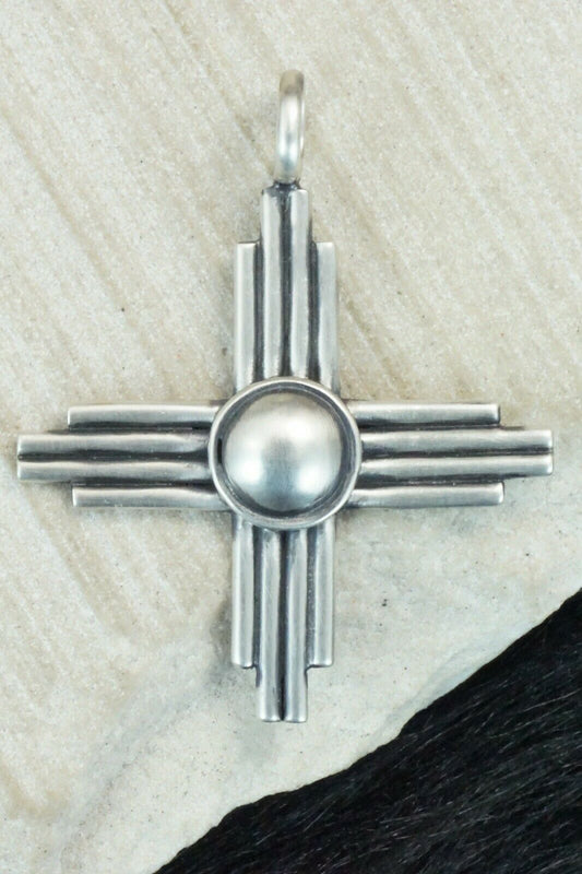 Sterling Silver Zia Pendant - Akee Douglas