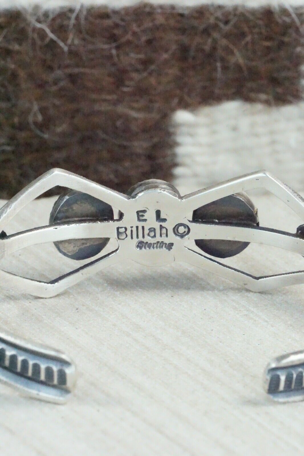 Turquoise and Sterling Silver Bracelet - Eva & Linberg Billah