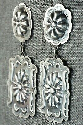 Sterling Silver Earrings - Tim Yazzie
