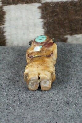 Buffalo Dancer Zuni Fetish Carving - Faye Quandelacy