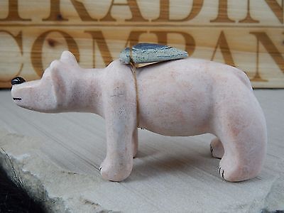 Bear Zuni Fetish Carving - Larry Peina - High Lonesome Trading