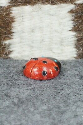 Lady Bug Zuni Fetish Carving - Reynold Lunasee