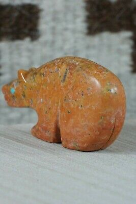 Bear Zuni Fetish Carving - Ronnie Lunasee - High Lonesome Trading
