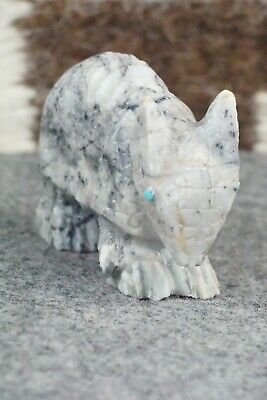 Armadillo Zuni Fetish Carving - Derrick Kaamasee