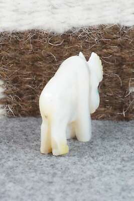 Moose Zuni Fetish Carving - Andres Quandelacy