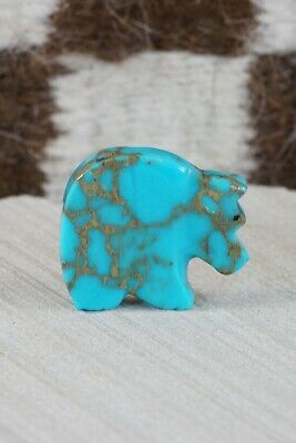 Bear Zuni Fetish Carving - Kevin Quam - High Lonesome Trading