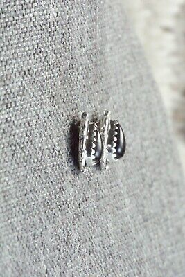 Onyx & Sterling Silver Earrings - Letricia Largo