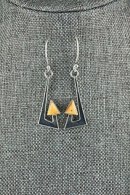 Spiny Oyster & Sterling Silver Necklace and Earrings Set - Ronnie Henry - Navajo - High Lonesome Trading