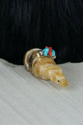 Bear Zuni Fetish Carving - Ed Lementino - High Lonesome Trading