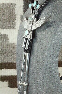 Turquoise & Sterling Silver Bolo Tie - Garret Hale