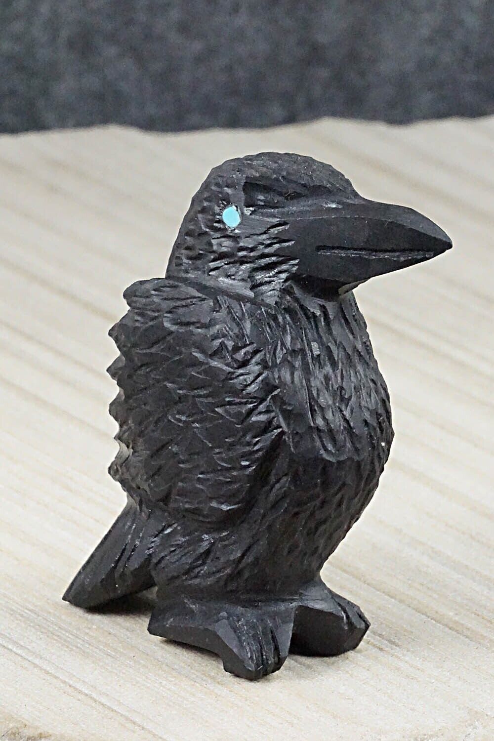 Crow Zuni Fetish Carving - Tony Mackel