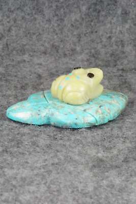 Frog Zuni Fetish Carving - Reynold Lunasee