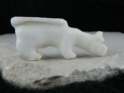 Mountain Lion Zuni Fetish Carving - Kevin Quam - High Lonesome Trading